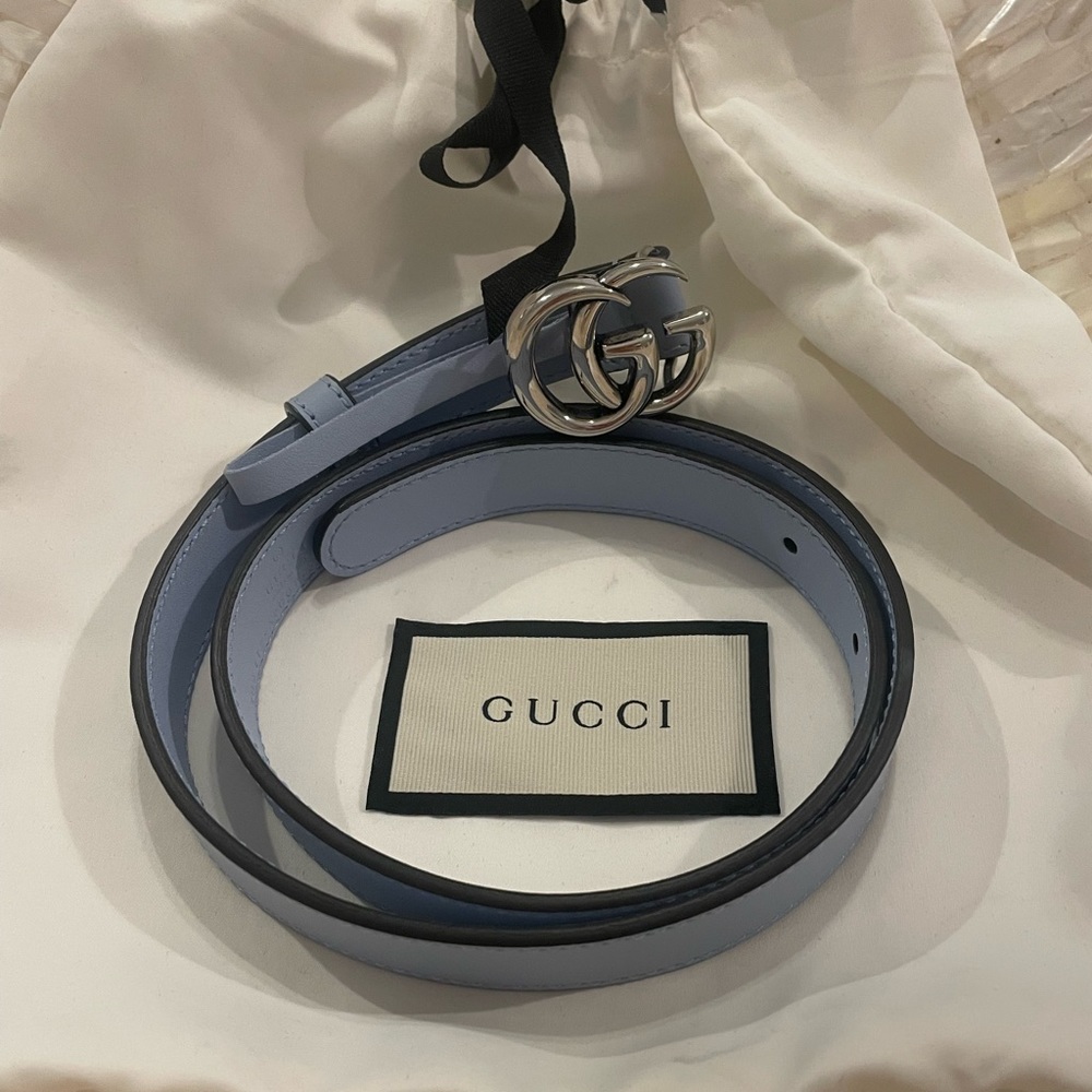 Gucci - Marmont Thin Belt